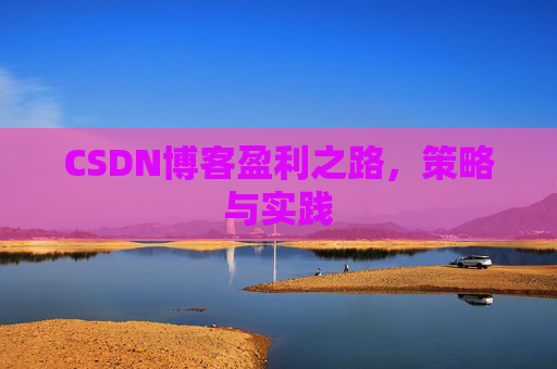 CSDN博客盈利之路，策略与实践
